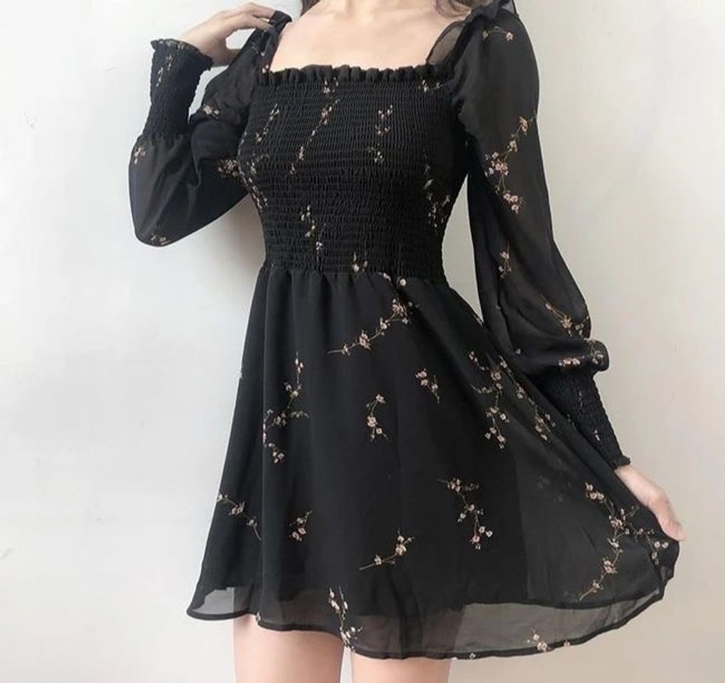 Fashion Vintage Chiffon Dress