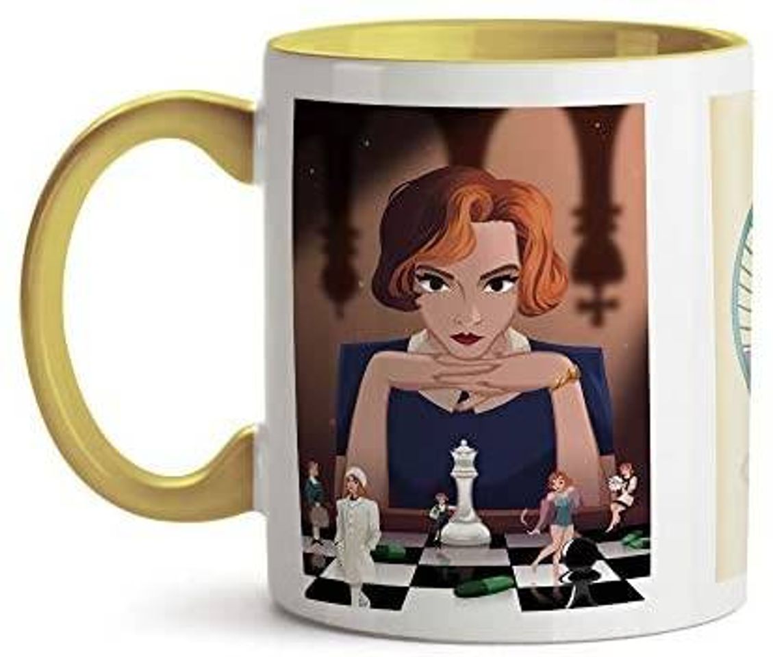 Moda The Queen's Gambit mug/ Gambito de dama taza