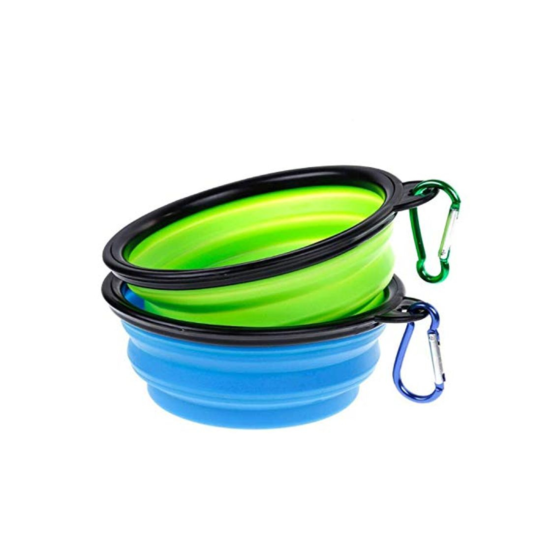 Producto Plegable Viajes Silicona Gatos Perros Bowl Portable Pet Food Cuenco de Agua