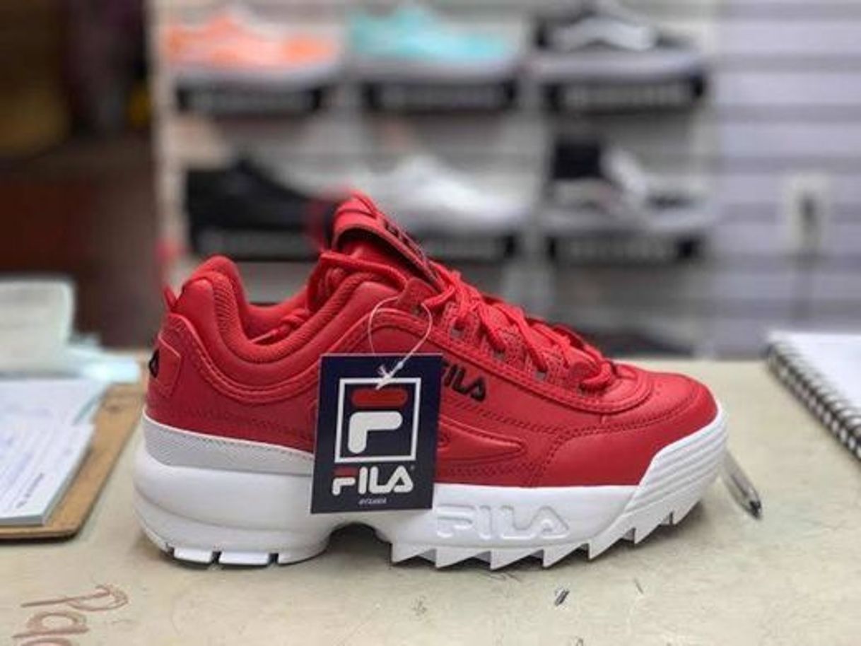 Producto Tenis FILA Disruptor Rojos