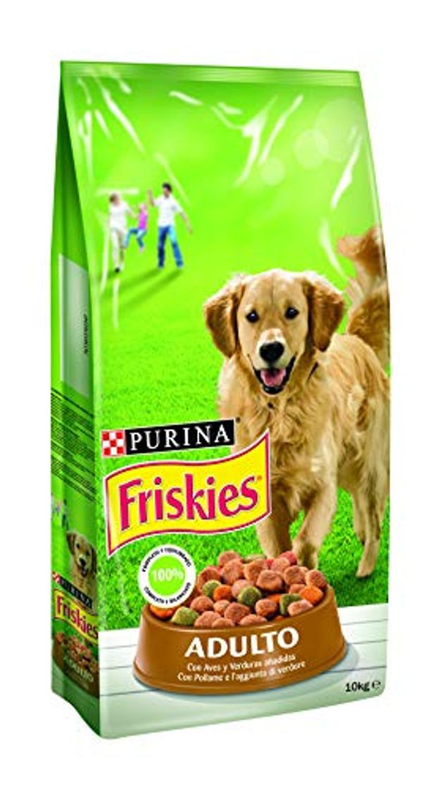 Producto Purina Friskies Pienso para Perro Adulto Aves y Verduras 10 Kg