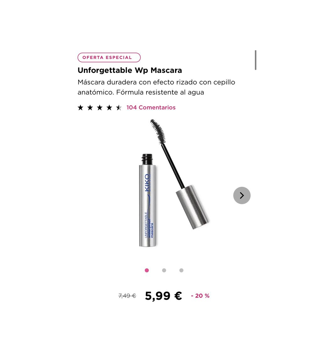 Producto Unforgettable Waterproof Mascara