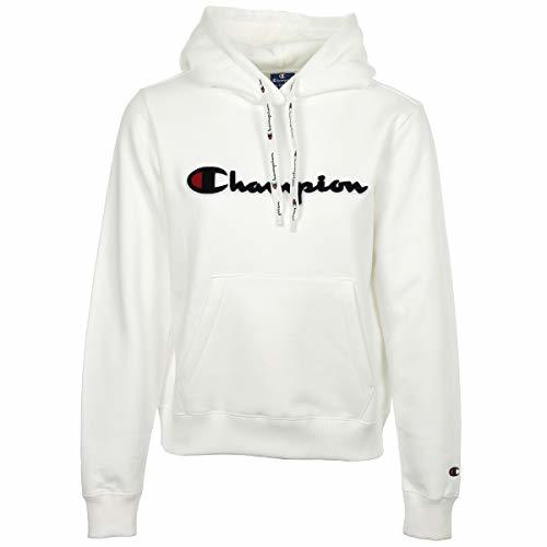 Fashion Champion Sudadera con Capucha para Mujer Hooded 111965 WW001 Blanco