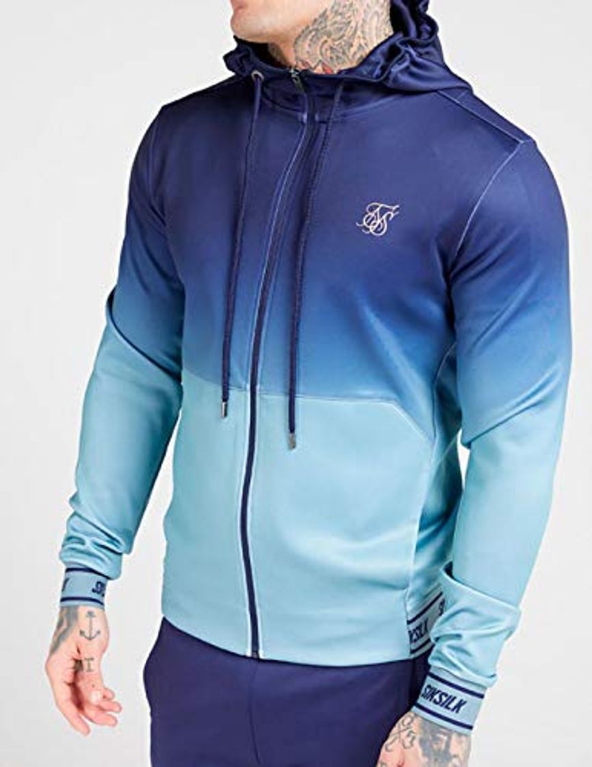 Moda SIKSILK Agility Zip Through Hoodie