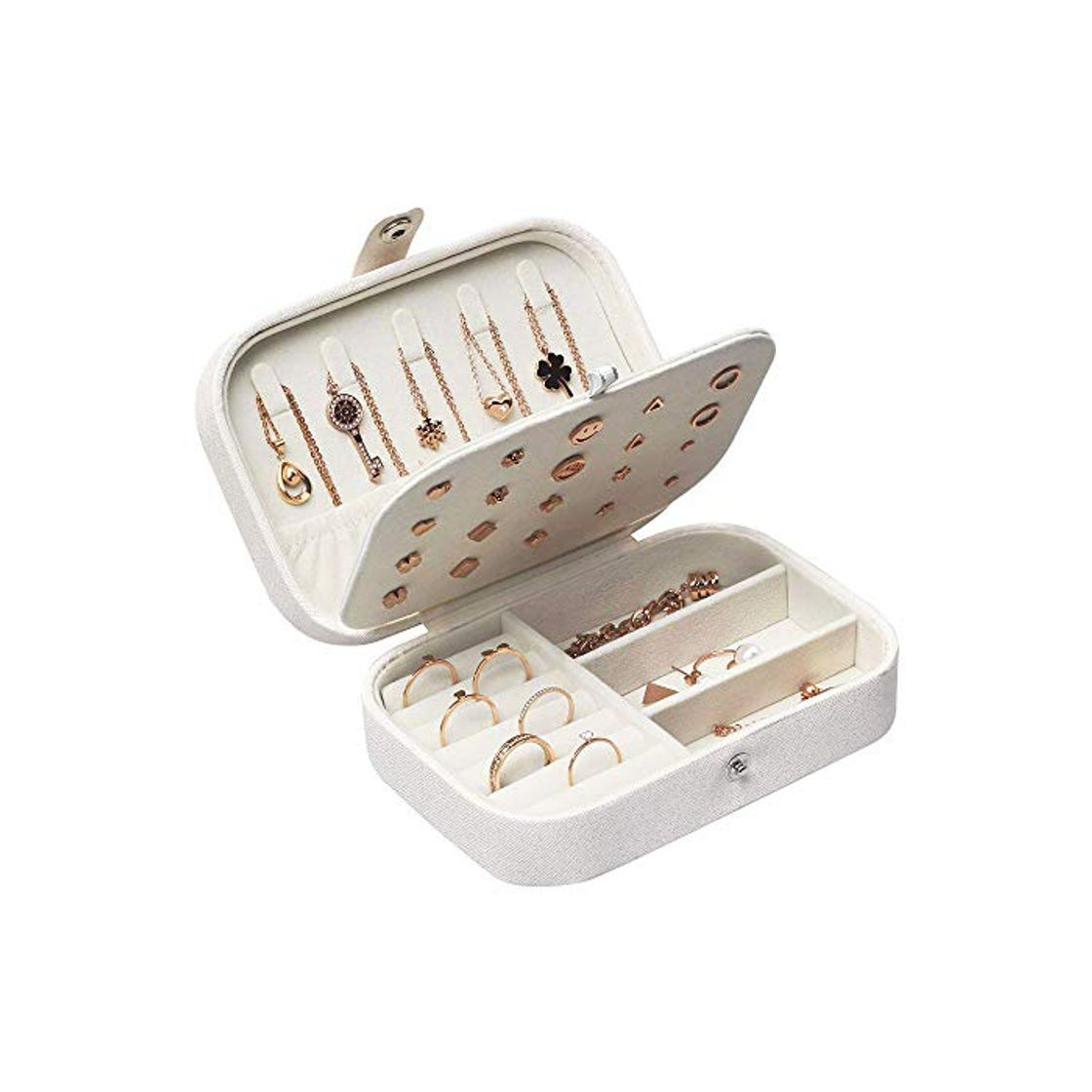 Social Lrikas Joyero Pequeño Joyero Viaje Joyeros Mujer Pequeña Joyero Jewelry Organizer para