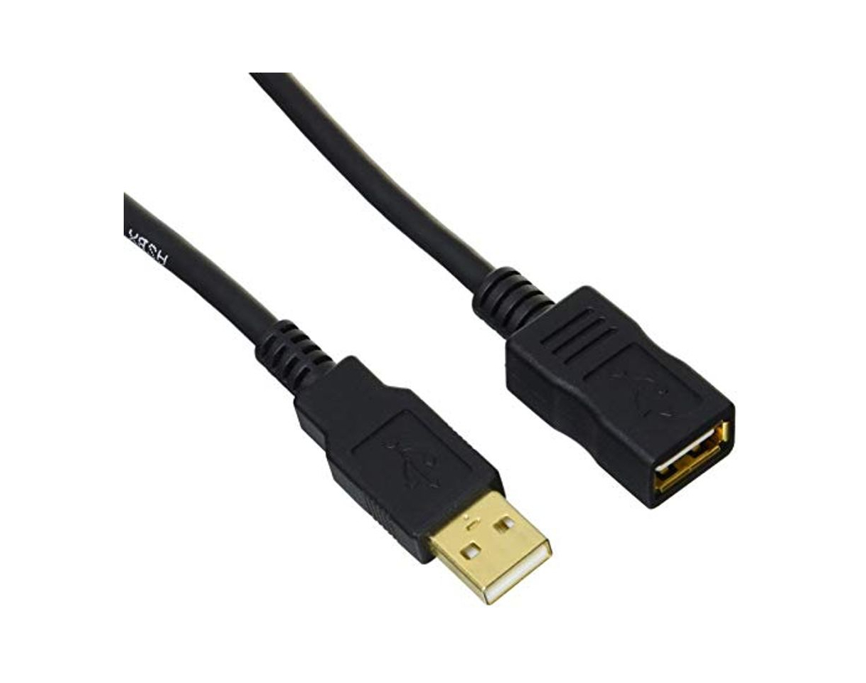 Producto AmazonBasics - Cable alargador USB 2.0 tipo A macho a tipo A