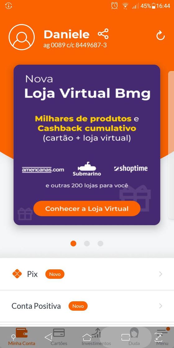 Fashion Conta Digital BMG grátis, simples e sem tarifa - GANHE R$ 10