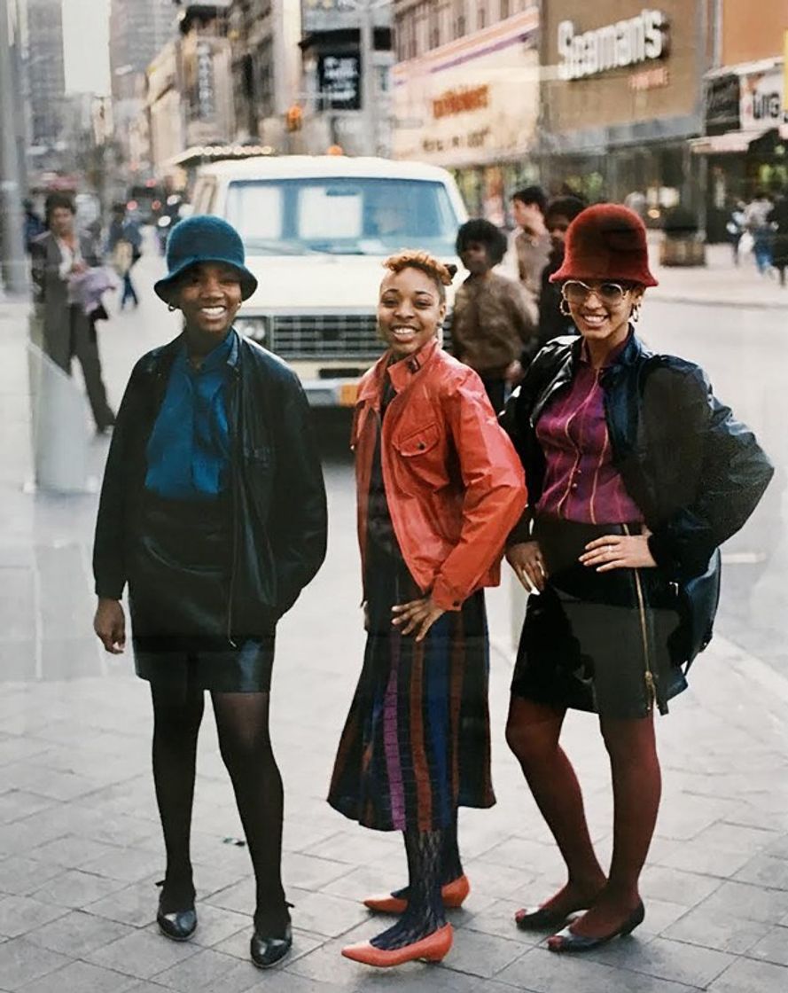 Social 1980s New York City Street Style