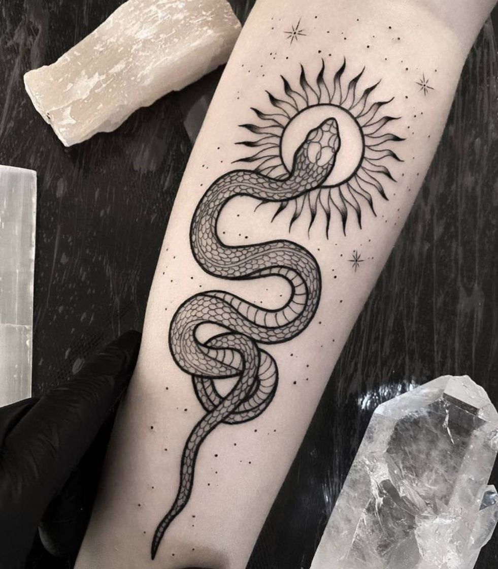 Moda Tatto Cobra🐍