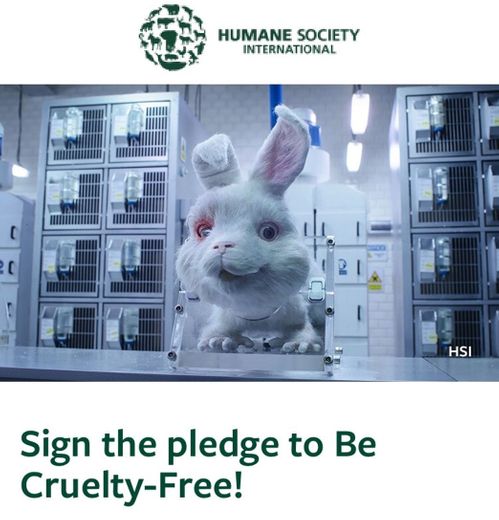 Petición cruelty free