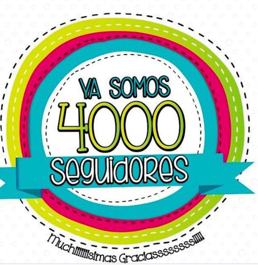4.000 Seguidores !! 🥰✊🏻👏🏻