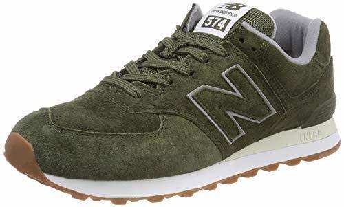 Social New Balance 574, Zapatillas para Hombre, Verde