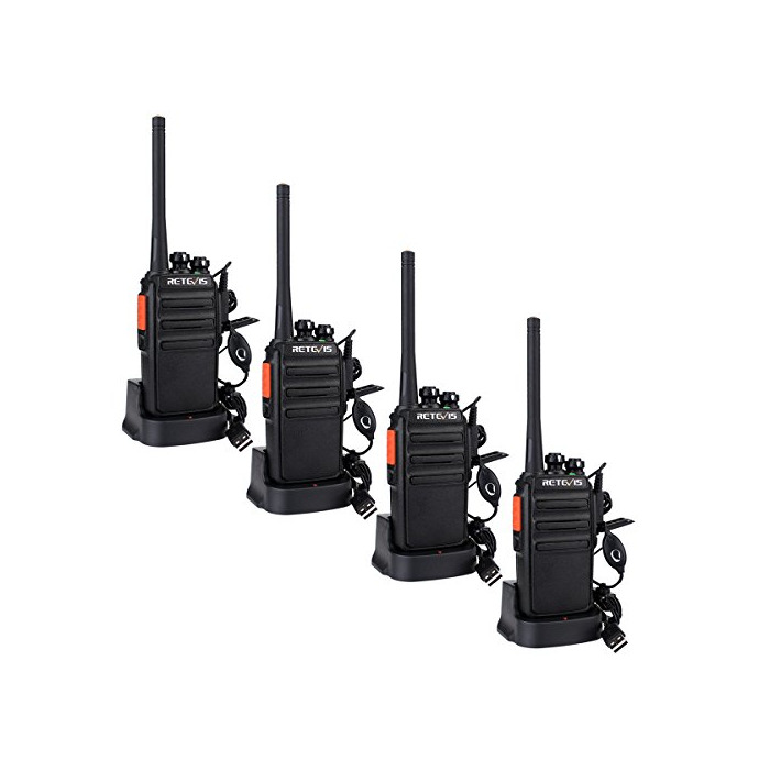 Electronics Retevis RT24 Walkie Talkie Recargable PMR 446 Two Way Radio 16 Canales