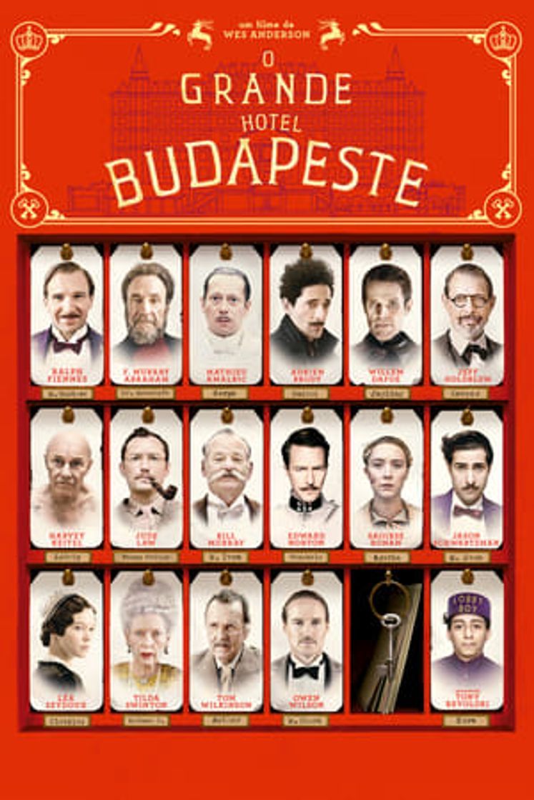 Película El gran hotel Budapest