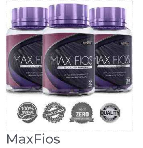 MaxFios- tratamento para cabelos