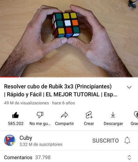 Resolver cubo de Rubik 3x3 (Principiantes) | HD | Tutorial