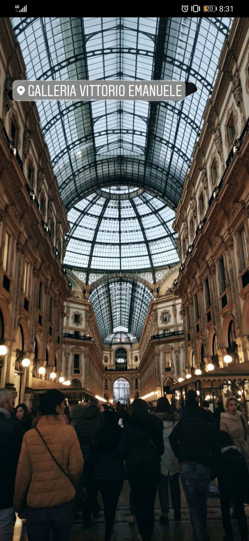 Place Galería Vittorio Emanuele II