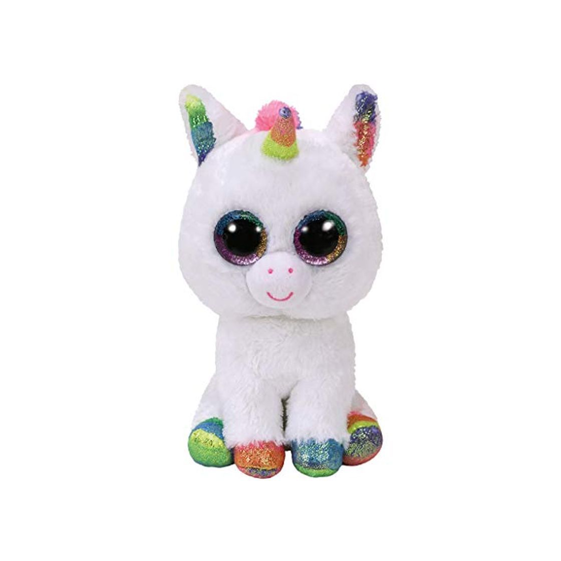 Producto Ty Beanie Boos Pixy-Unicornio Blanco 15 cm