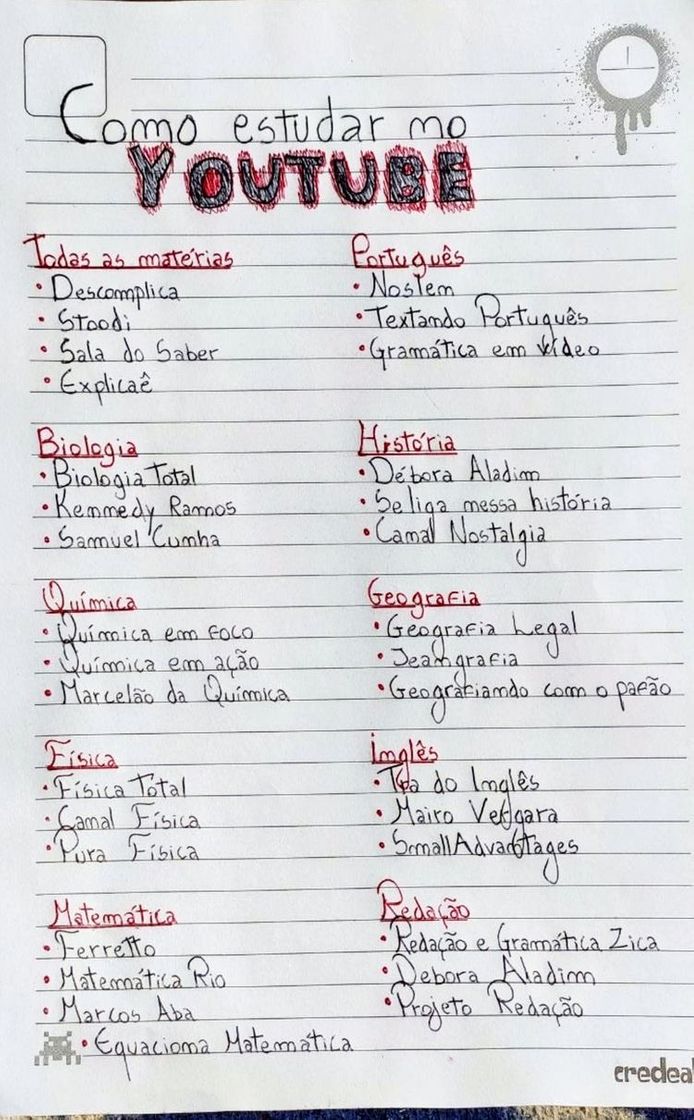 Social Estudos por YouTube 