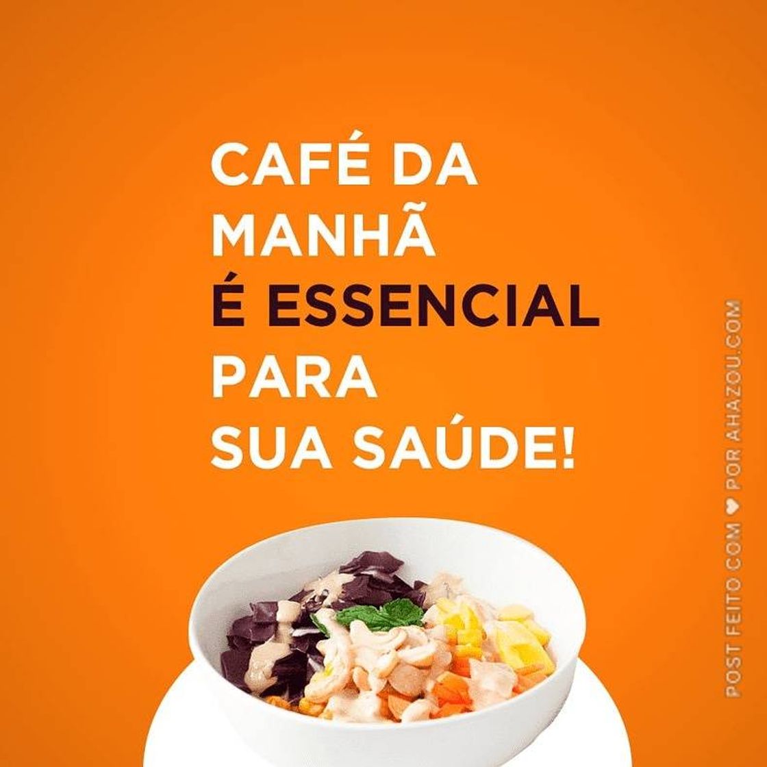 Moda Tome aquele café da manhã Bem Saudável e reforçado! 