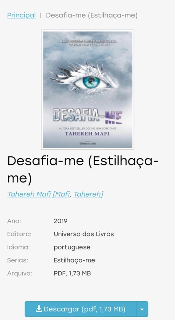 Fashion Livro desafia-me