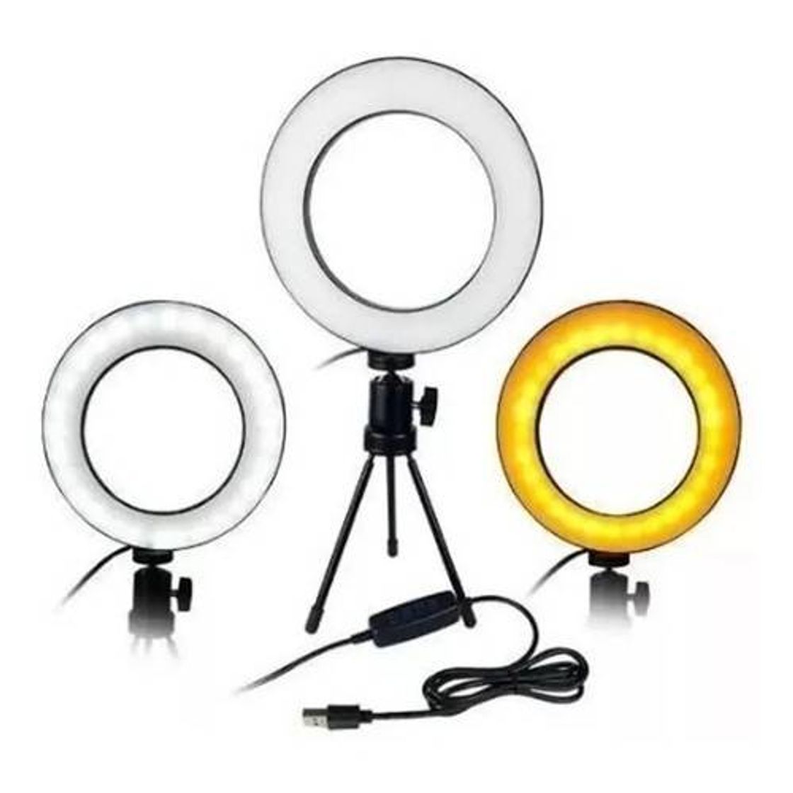 Fashion Ring light luminária 16 cm