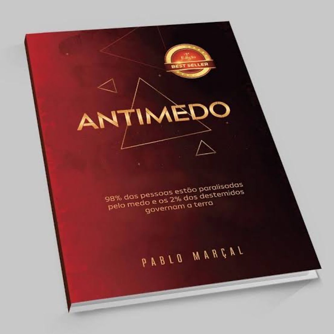 Fashion Livro ANTIMEDO – Pablo Marçal