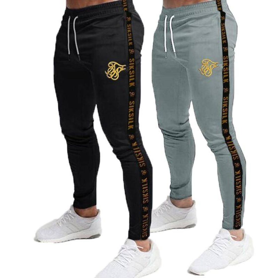 Moda Pantaloni fitness elastic