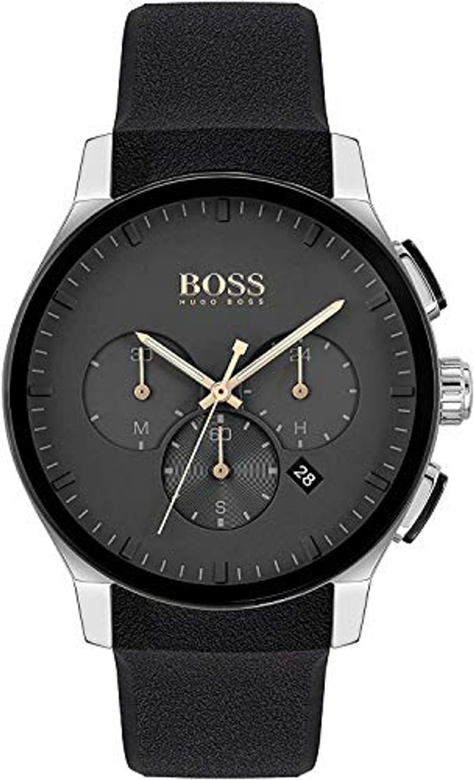 Moda Hugo BOSS Reloj para de Cuarzo con Correa en Silicona 1513759