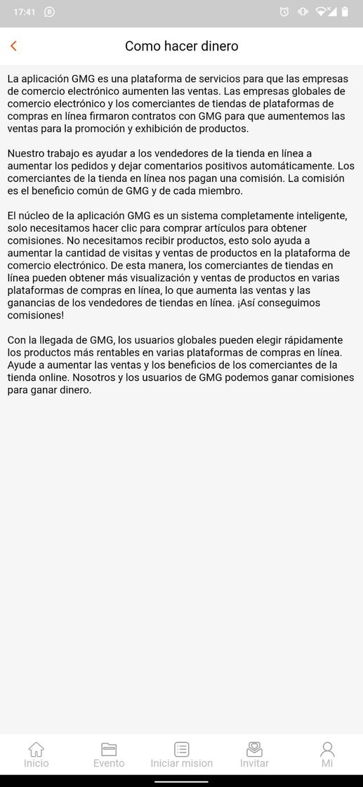 Social La aplicación GMG