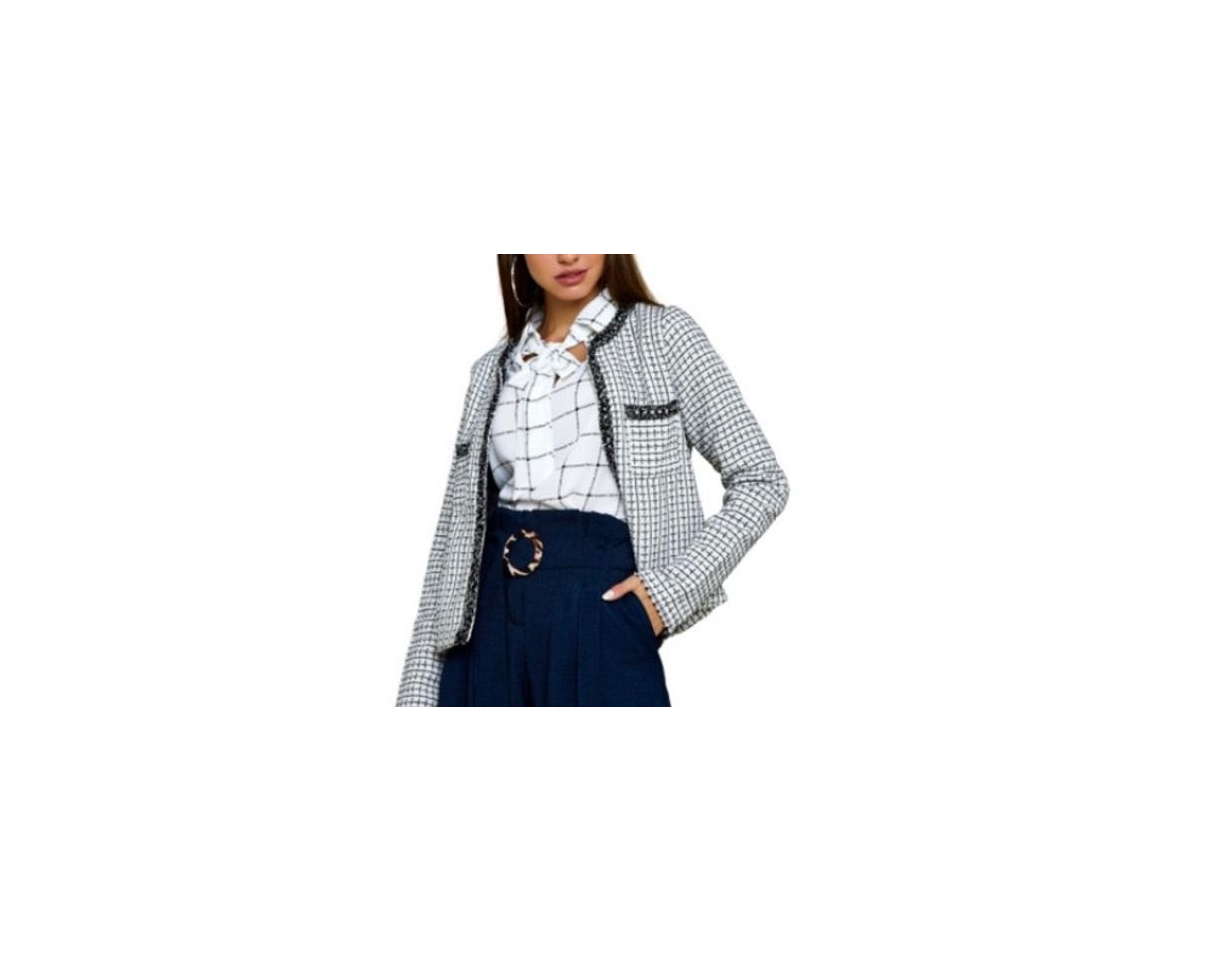 Fashion Casaco Blazer feminino 🌼