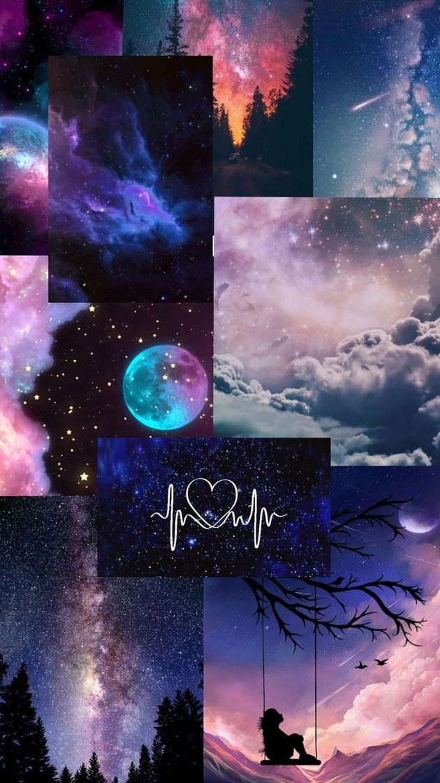 Social Wallpaper purple