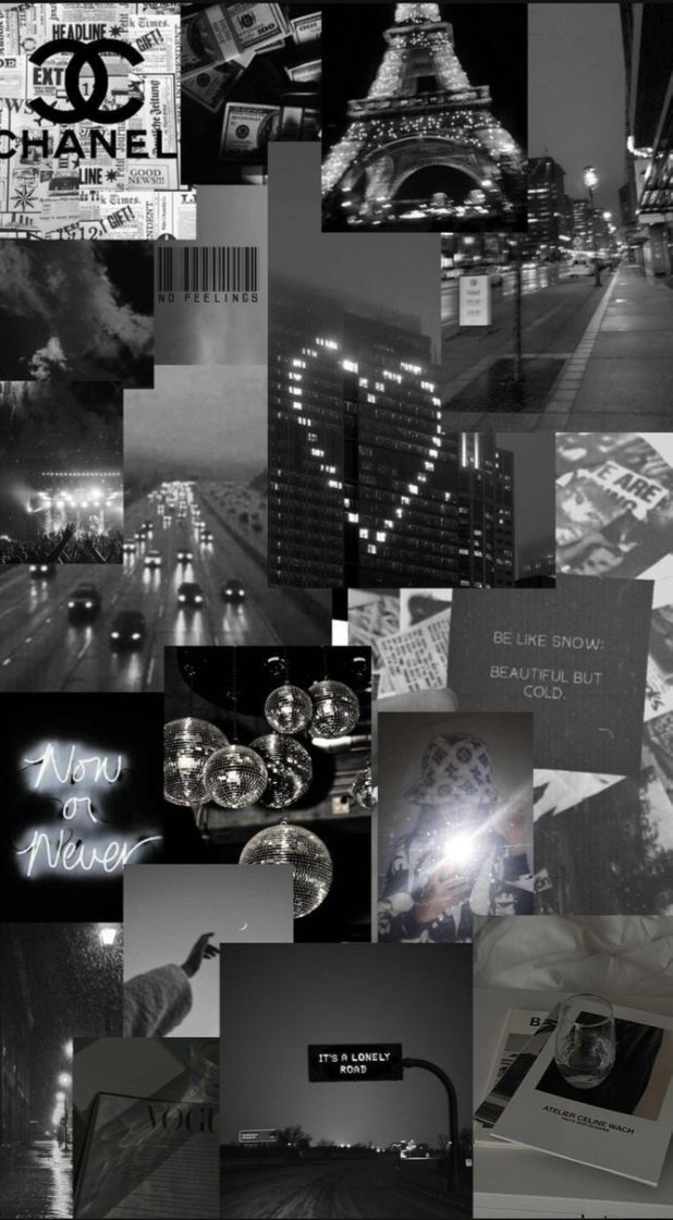 Social Wallpaper Black 