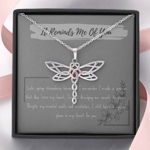 Late Spring Dragonfly Necklace 