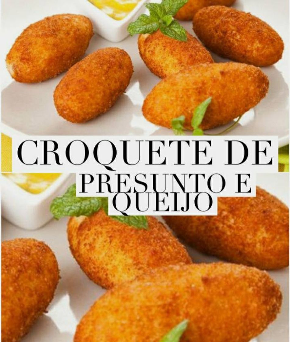 Fashion Croquete de presunto e queijo ❤️