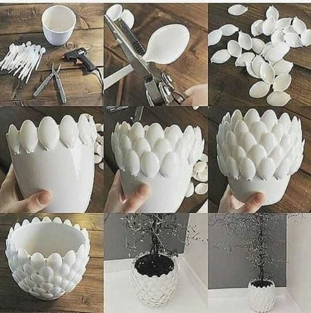 Moda Decoração com colheres 🥄 