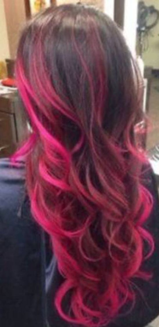 Fashion Ombré hair rosa