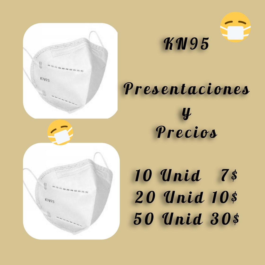 Social Tapabocas desechables