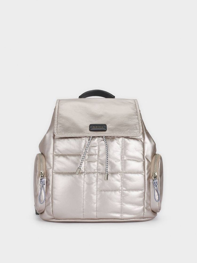 Moda Mochila Acolchoada Com Bolsos - Rosa - Mulher - Parfois.com