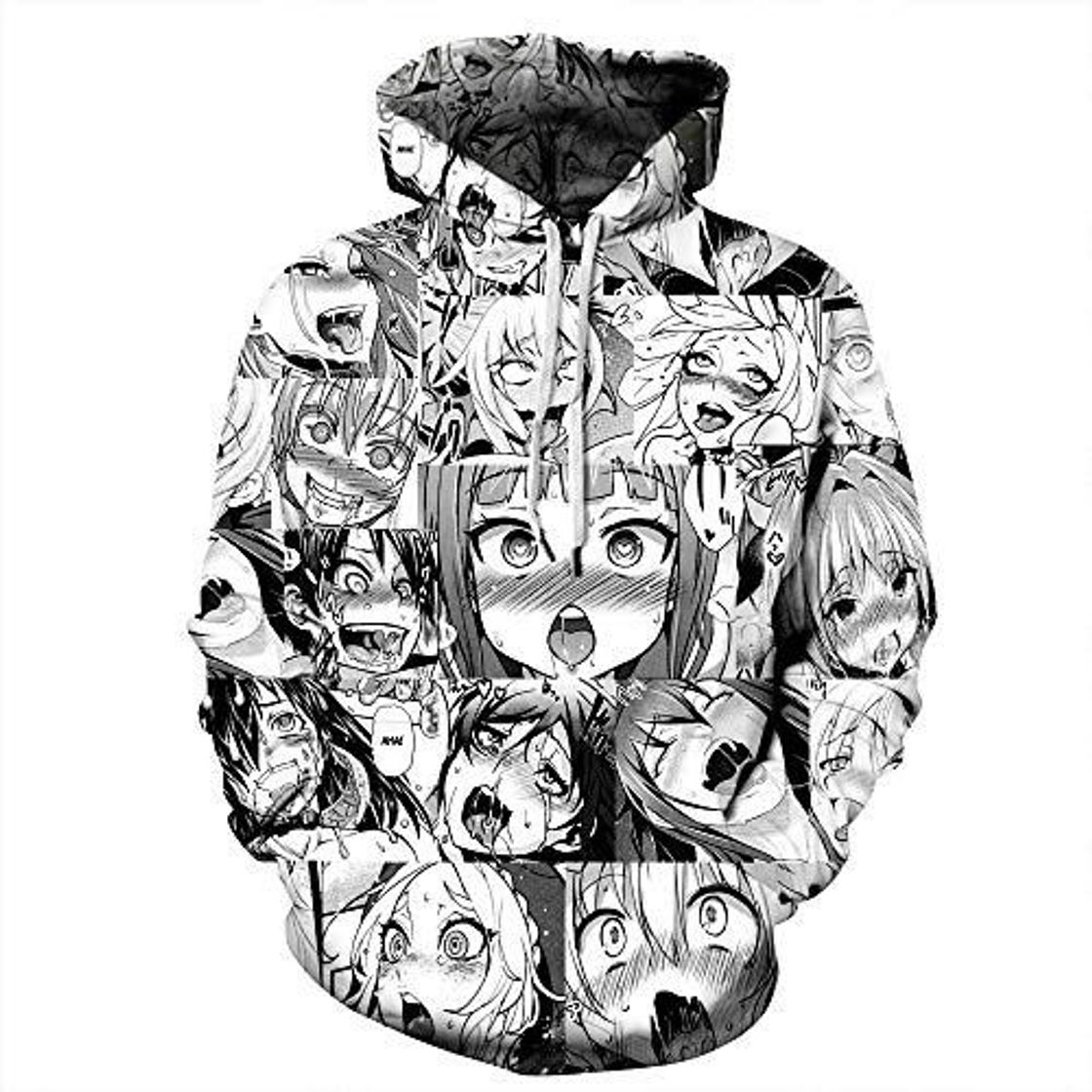 Fashion Moletom ahegao 