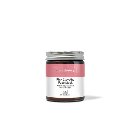 Pink clay mask