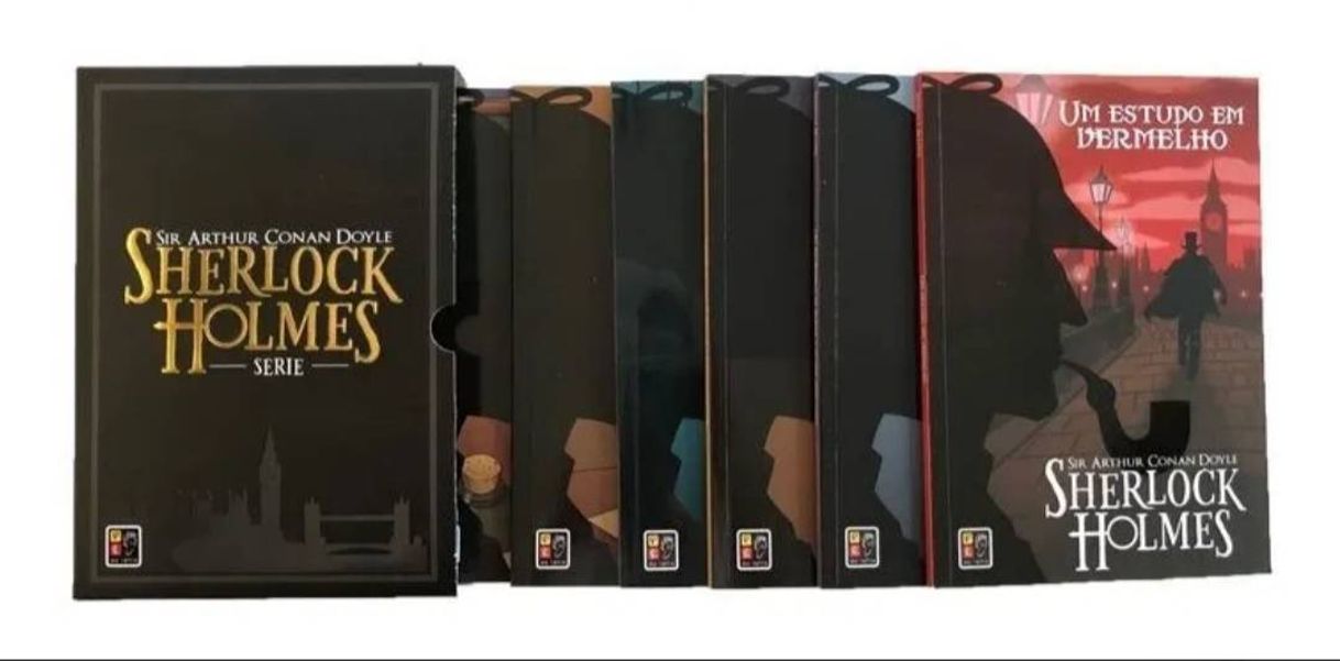 Books Box de livros: Sherlock Holmes - 6 vol