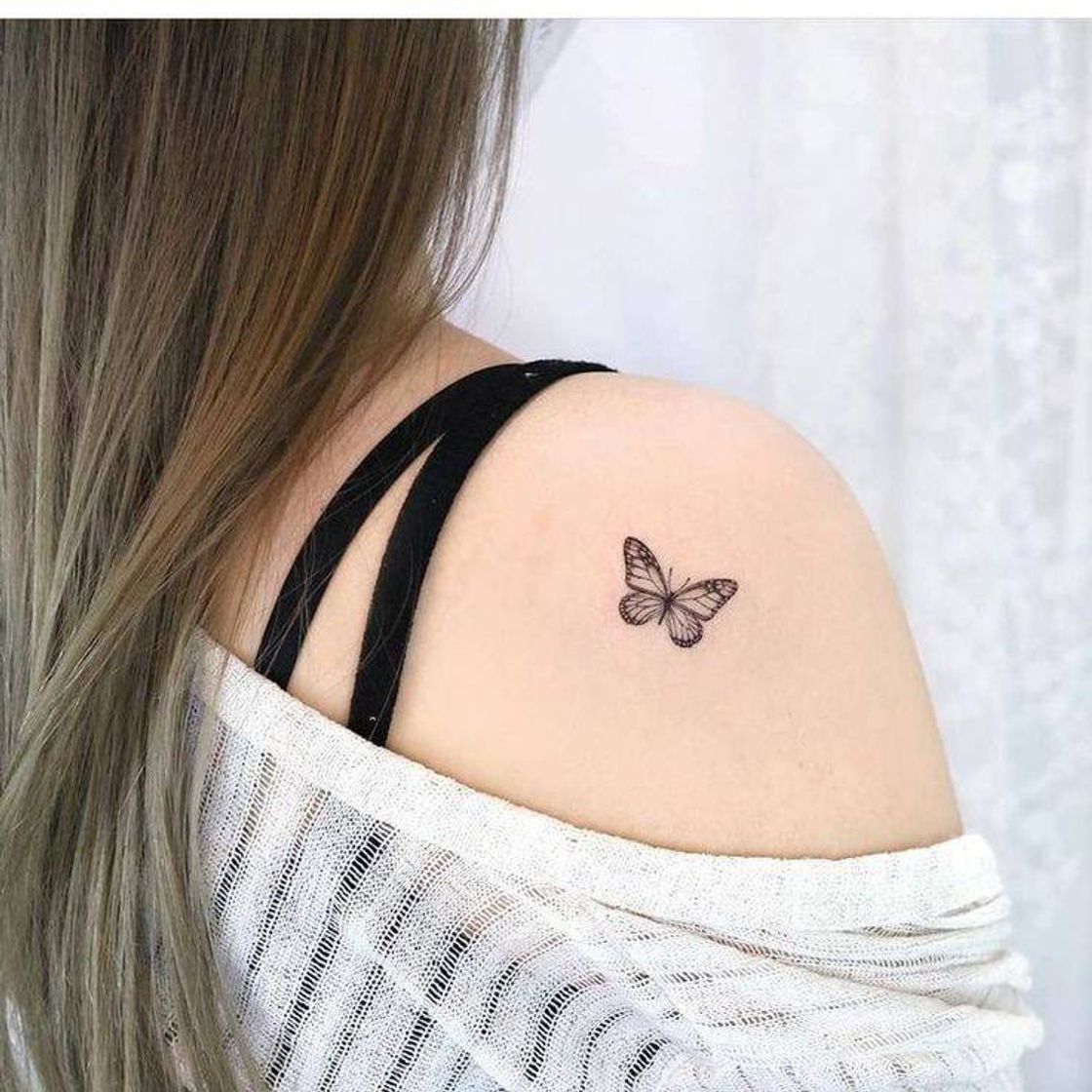 Moda Tatuagem borboleta