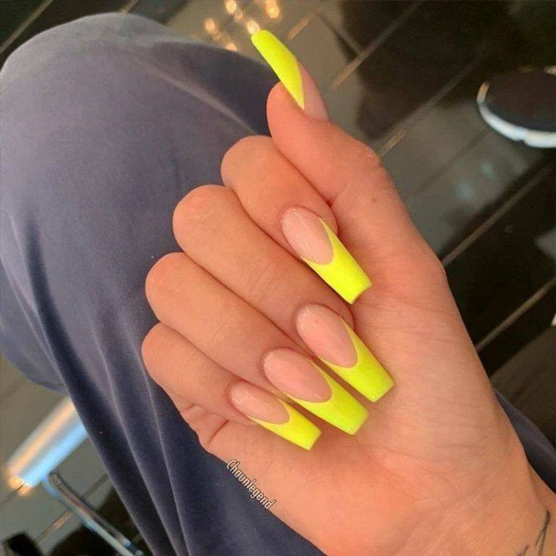 Fashion Unhas neon