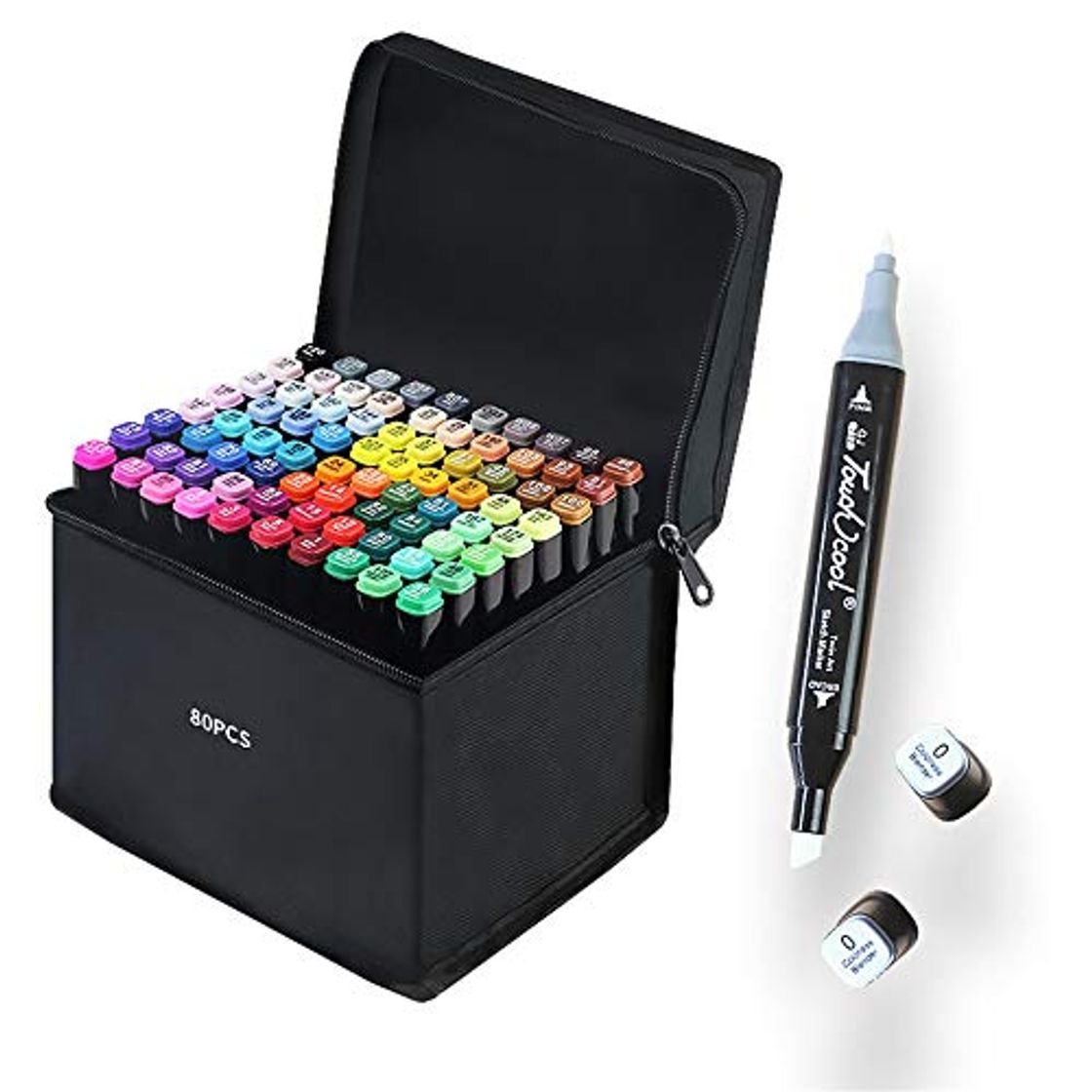 Producto 81 Colores Marker Pen Set Dibujo Rotulador Animación Boceto Marcadores Set con