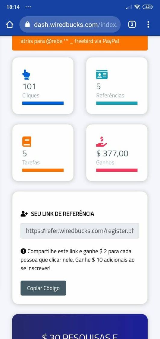 Social ATENÇÃO.. 