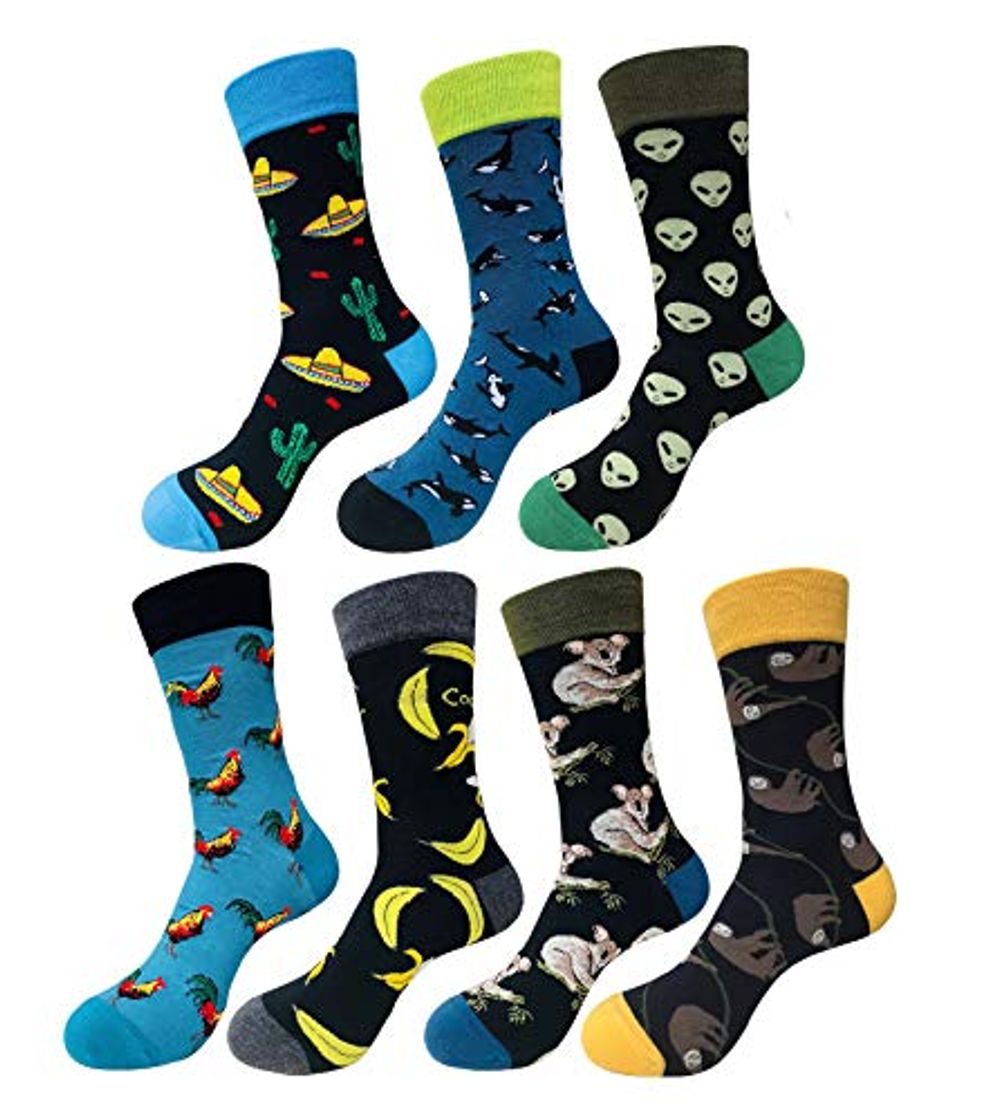Abogel Calcetines Divertidos Hombres