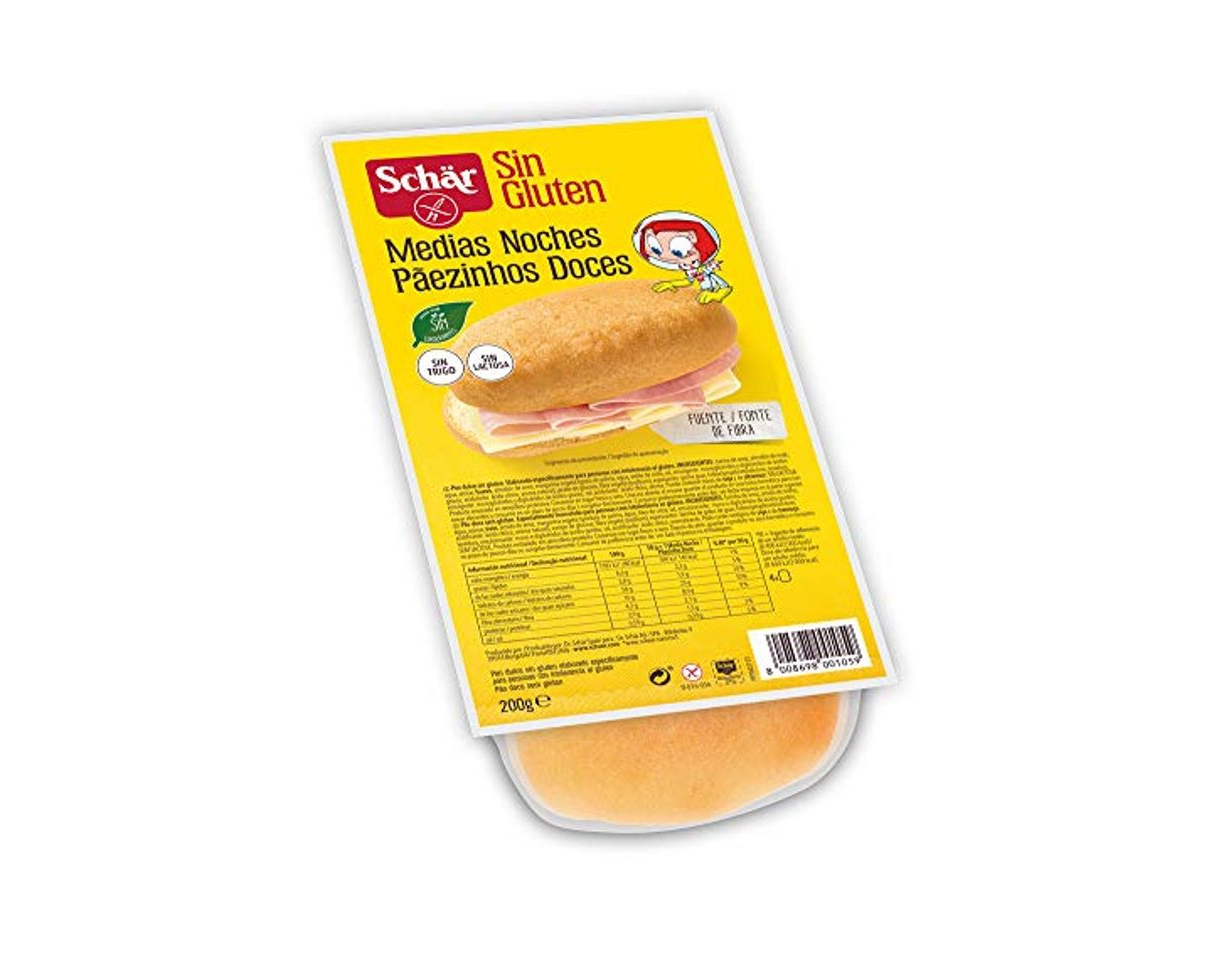 Product Dr. Schar Medias Noches Pan dulce SIN GLUTEN - Paquete de 4