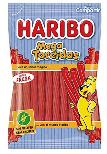 Haribo Mega Torcidas Fresa Sin Gluten 175 g