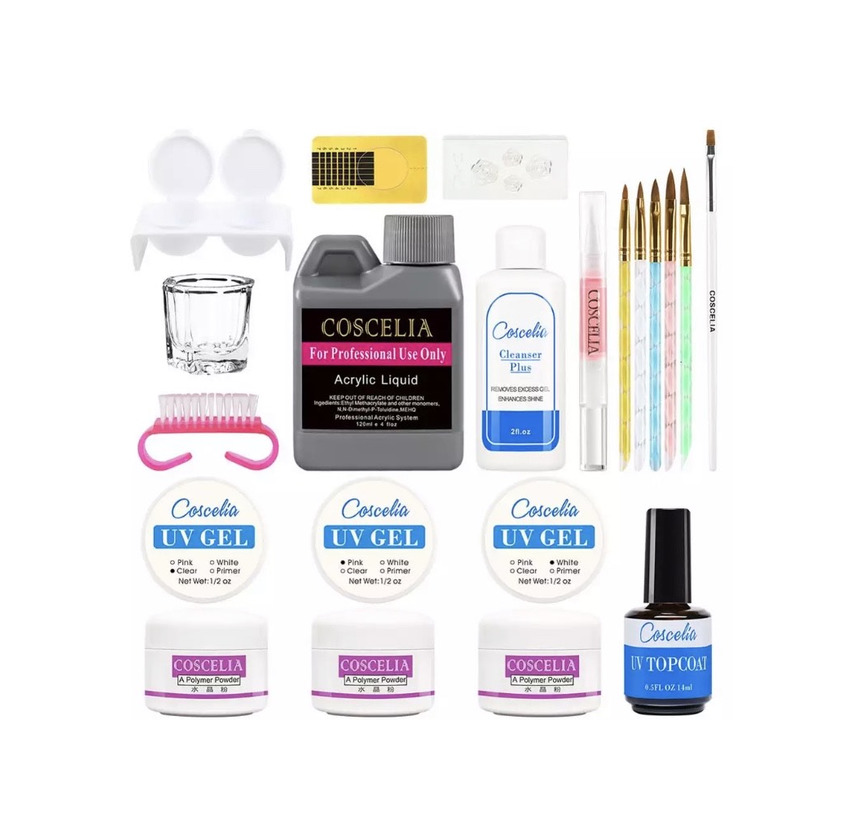 Producto Pack para hacer uñas acrílicas 